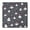 Dark Christmas Snowman, variant on Dark Christmas Snowman Pattern Square Fitted Tablecloth with Elastic Edge,Square Table Cover,Washable Elastic Table Cover for Home Kitchen Party Decor 36"x36"