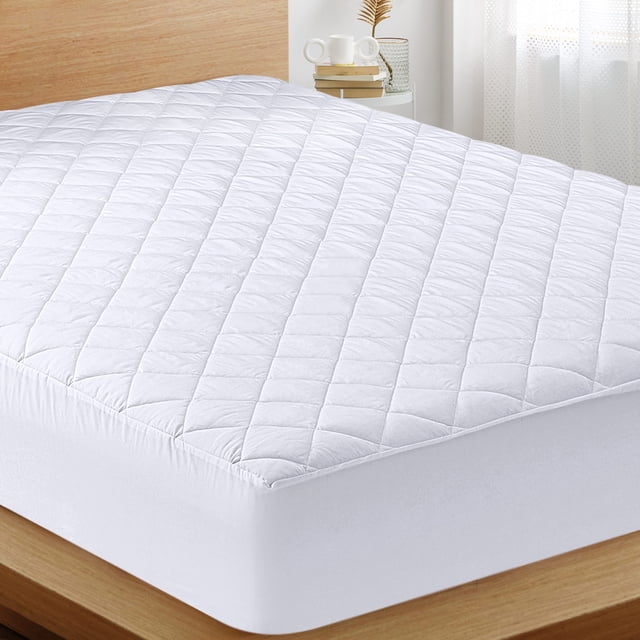 Colchón Utopia Bedding acolchado, tamaño queen, blanco, 10 unidades
