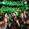 thumbnail image 4 of Billuyoard Decoración St. Patrick's Day Garland Banner Photo Props Banderín Regalos de vacaciones Adornos colgantes para el hogar Árbol de interior y Kits de decoración para fiestas Bandera Billuyoard HA012639-01, 4 of 6