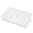 thumbnail image 2 of 240 cuentas de barba de plástico blanco vikingo Deadlock para trenzas, coletas, juegos de rol, 2 of 14
