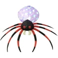 thumbnail image 1 of Halloween Decorations Outdoor 8 Feet Inflatable Spider Outdoor Halloween Decoration, LED Lights Inflatable Spider, 1 of 6