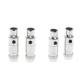 thumbnail image 1 of 2x 2 ×Conectores Xlr de 4 piezas,5 Mm de Agujero de Cola,Conectores de Micrófono Inalámbrico Hugo mini enchufe xlr, 1 of 8