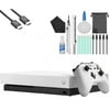 Microsoft Xbox One X 1TB Gaming Console White with HDMI Cleaning Kit