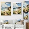 thumbnail image 4 of Designart "England Coastal Serenityengland horizon IV" Nautical & Beach Floater Framed Canvas Print, 4 of 7