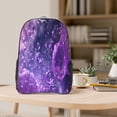 thumbnail image 5 of Kdxio Purple Bubble Abstract Art Clear Backpack, Transparent Bookbag for School for Women Men, Capacity Clear Bag for College, Travel, 5 of 7