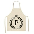 thumbnail image 1 of SMihono Kitchen Organizers and Storage Linen Kitchen Apron - Letter Printed Cotton Linen Sleeveless Apron Kitchen Kitchen Gadgets Must Have 2023, 1 of 1