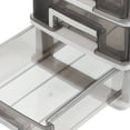 thumbnail image 4 of unbranded 4pcs Desktop Drawer Organizer Multi-Layer Chest Box Small Plastic Office Storage Box Cosmetic Holder, 4 of 8