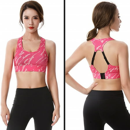 

Aueoeo Padded Sports Bra For Women Sports Bras For Women Plus Size Female Yoga Running Bra Vest Sports Bra Without Steel Ring Sports Underwear Clearance