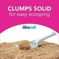 thumbnail image 4 of okocat Premium Super Soft Clumping Natural Wood Cat Litter, Delicate Paws, Unscented,11.2 lbs, 4 of 10