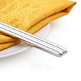 thumbnail image 5 of UPOUART 2 Pairs Long Chopsticks For Cooking And Noodle Handling 14Inch Silver Precisely Grooved Tips, 5 of 8