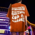 thumbnail image 4 of Mikilon Oversized T Shirts For Women Plus Size Slogan Graphic Drop Shoulder Short Sleeve Tops Summer Loose Pullover Tees, 4 of 9