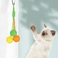 thumbnail image 3 of Interactive Hanging Cat Toy Sisal Rope for Chewing and Scratching Indoor, 3 of 4