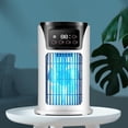 thumbnail image 2 of pitrice Refroidisseur d'Air Silencieux Remplacement 6 Grand Angle Large Engrenage Réglable Bouton de Commande Rechargeable Moteur Sans Balais Ventilateur de Refroidissement de Bureau, 2 of 9