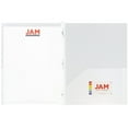 thumbnail image 2 of JAM Paper Plastic POP Folders, Clasp, 9 1/2 x 11, Clear, Sold Individually, 2 of 5