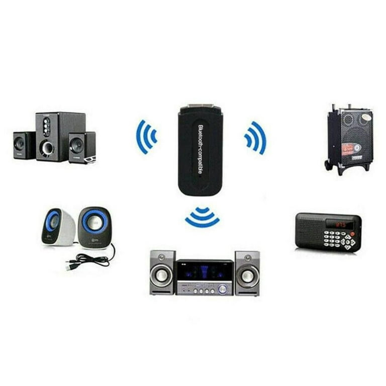 Audio Receiver Transmitter Jack Auto Bluetooth Aux AU Car Kit Top Adapter  N0Z9
