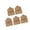 A, variant on Set Of 5 Artistic Foldable Cardboard Envelopes For Floral Displays Gift Wrapping Box for Floral Bouquets