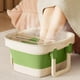 thumbnail image 4 of Folding Home Insulation Fall And Winter Massage Foot Wash Bucket Over Calf Portable Foot Wash Basin, 4 of 5