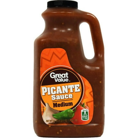 Great Value Medium Picante Sauce, 70 oz