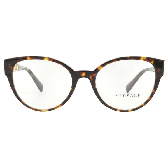 Versace Demo Cat Eye Ladies Eyeglasses VE3307 108 54