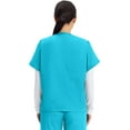 thumbnail image 6 of Cherokee Workwear Originals Men & Women's Scrubs Top V-Neck Tunic 4777, 6 of 9