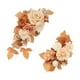 thumbnail image 1 of Juego de 2 piezas de arreglo floral rústico con adorno artificial para decoración frontal Champán naranja, 1 of 9