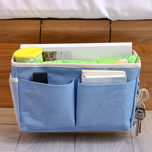 Bedside Storage Organizer - Hanging Organizer Bag With Pockets For Bed, Sofa, Desk