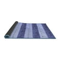 thumbnail image 2 of Ahgly Company Indoor Square Abstract Blue Contemporary Area Rugs, 4' Square, 2 of 4