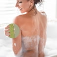 thumbnail image 2 of Unique Bargains 1pc Durable Round Bath Scrubber for Bathing and Scrubbing Green, 2 of 6