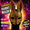 Metallic Multicolor Sequin, variant on Festive Find Store Sequined Rabbit Half Face Mask with Long Bunny Ears and Elastic Strap, Halloween Easter Masquerade Rave Cosplay Mardi Gras Costume Accessory, Multicolor