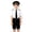 Z-04White, variant on Ruyang 3 Piece Career Day Set for Kids Pilot Outfit for Boys Airline Captain Pilot Uniform for Halloween Birthday Party Pretend Outfit