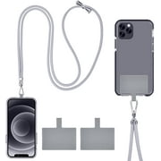 Phone Lanyard，Phone Charms Strap，The Length Is ，Adjustable,Phone Strap ，Applicable To Various Scenarios, Free Your Hands At Any Time. (Grey)