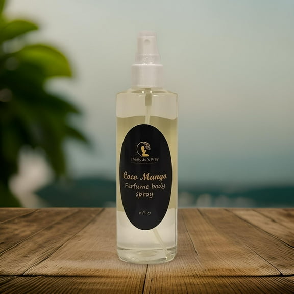 Charlottes Prey Coco Mango Body Spray 8 Oz for Unisex Adults