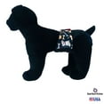 thumbnail image 2 of Barkertime Dogs and Bones on Black Waterproof Premium Dog Diaper - Made in USA, 2 of 6