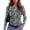 Green(Floral Print), variant on Going Out Tops for Women Long Sleeve Ribbed Fitted Slim Novelty Floral Print Tee Blouses Trendy Fall Basic Holiday Crew Neck Casual T-Shirts L
