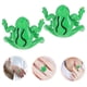 thumbnail image 5 of 2 anillos divertidos de rana arbórea, lindos, ajustables, simples, abiertos, para mujer, anillos de animales, anillos de rana para dedo, decoración para fiestas de Navidad, 5 of 7