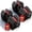 90LB Pair, variant on Yagud Adjustable Dumbbell Set, 52.5/90 lbs Weights Dumbbells, 1 Hand Rotation, Safety Lock System, Anti-Slip Textured Handle, Space-Saving Dumbbell Set for Full-Body Home Gym