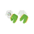 thumbnail image 2 of BemeyourBBs Baby Boy First Birthday Outfit 1st Birthday Clothes Dinosaur Long Sleeve Romper with Pants 2Pcs Fall Winter Spring Outfits, 2 of 9