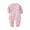 KB16 Pink, variant on Likimi Infant Girls Boys Romper Crew Neck Long Sleeve Print Comfortable Jumpsuit Spring Autumn Outfits Green Size 3-6 Months
