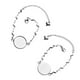 thumbnail image 5 of Paquete de 5 Espacios en Blanco Bisel de Disco de Cabujón Sunnimix Resultados de la pulsera, 5 of 5