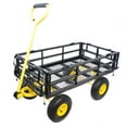 thumbnail image 4 of JINS & VICO 550 pounds Capacity Garden Wagon Cart with Foldable, 4 of 7