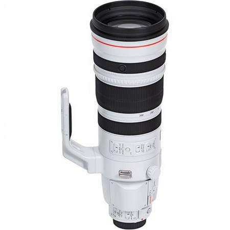 Canon - EF 200-400mm f/4L IS USM Super Telephoto Lens for Most EOS SLR Cameras - White