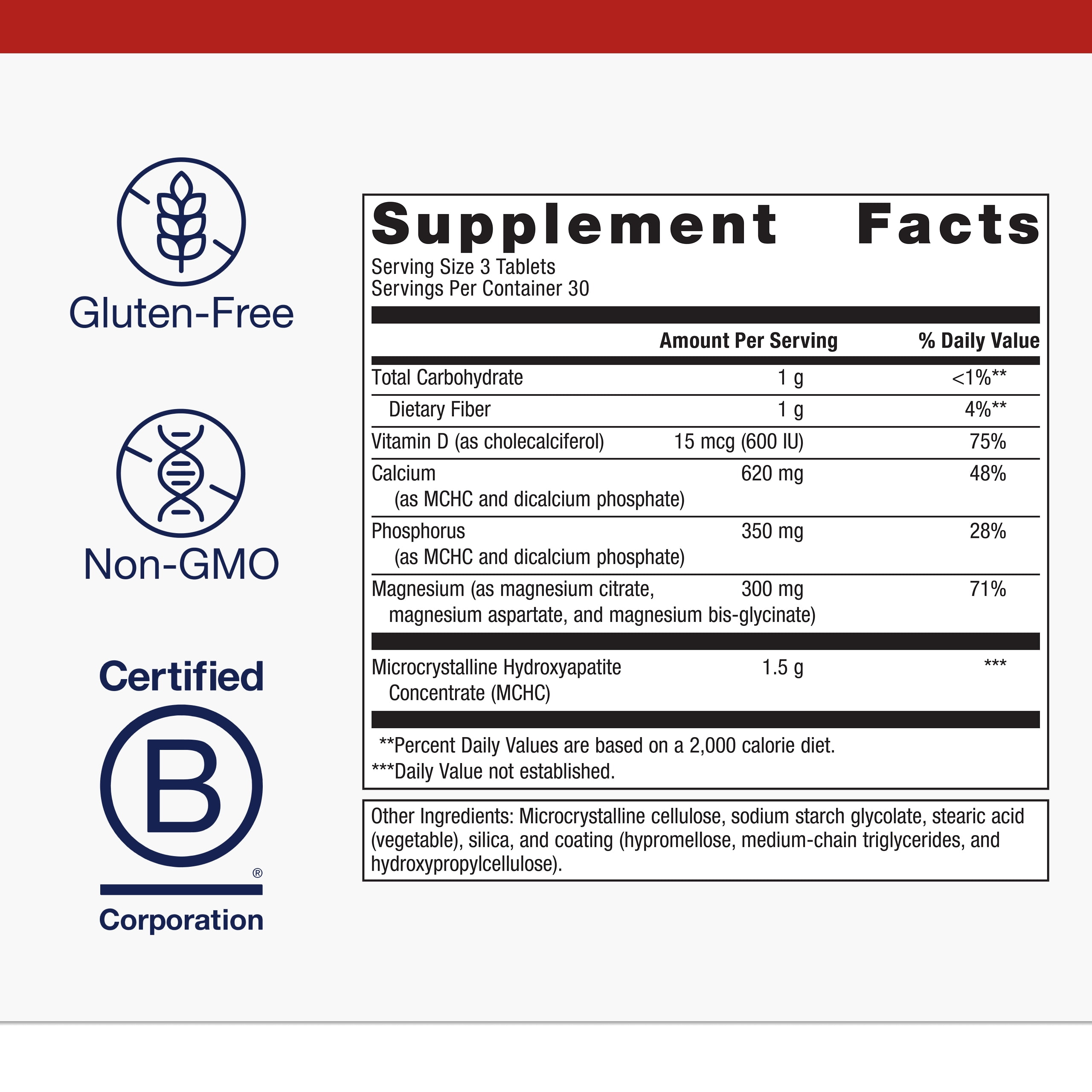 Metagenics Bone Builder with Magnesium - Bone Support Supplement* - Comprehensive Mineral Support* - With Calcium, Vitamin D & Magnesium - Non-GMO - Gluten-Free - 90 Tablets
