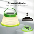 thumbnail image 4 of Mistaha Retractable Solar Light Outdoor Waterproof Foldable Tent Light Portable Leds Rechargeable Camping Lamp with, 4 of 8