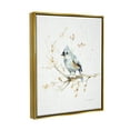 thumbnail image 3 of Stupell Industries Blue Jay Perched Nature Animals & Insects Painting Gold Floater Framed Art Print Wall Art, 17 x 21, 3 of 9