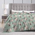 thumbnail image 4 of Women''s Dog Pug Throw Blankets Plush Blanket Soft Worm Sherpa Fleece Blanket Adults for Kid Crib Couch Chair Living Room Travel(50"x60",Dog Pug), 4 of 6