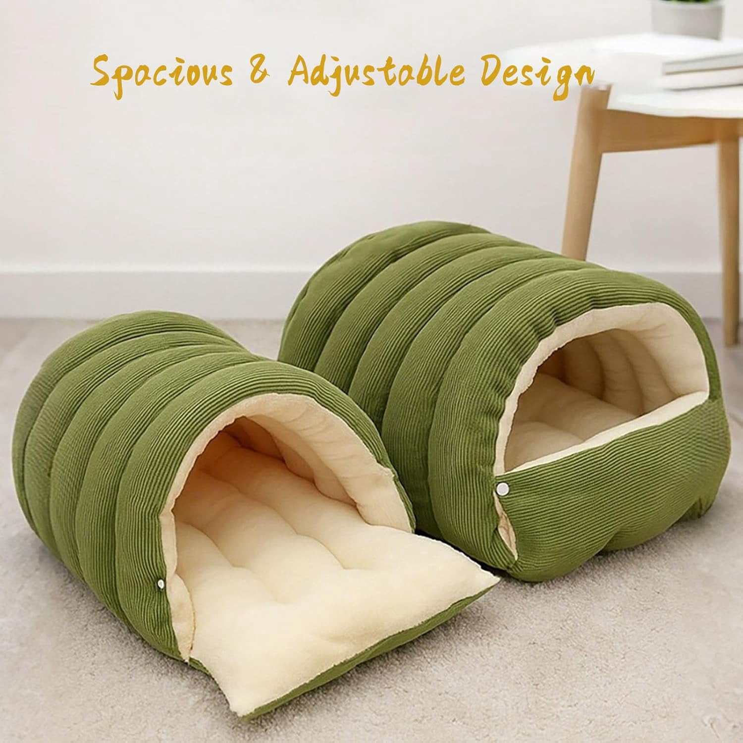 Cozy Monster Cat Bed-Cozy Monster Cat Bed with Removable Cushioned for Cats Small Dogs