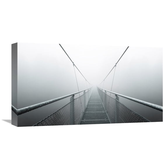 Global Gallery Max Zimmermann 'The Path To Infinity' Canvas Wall Art