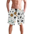 thumbnail image 2 of Men's Short Pants Beach Pants Men's Beach Shorts Short Pants Quick Drying Pants Lightweight and Breathable Fashionable and Unique L Star Football, 2 of 8