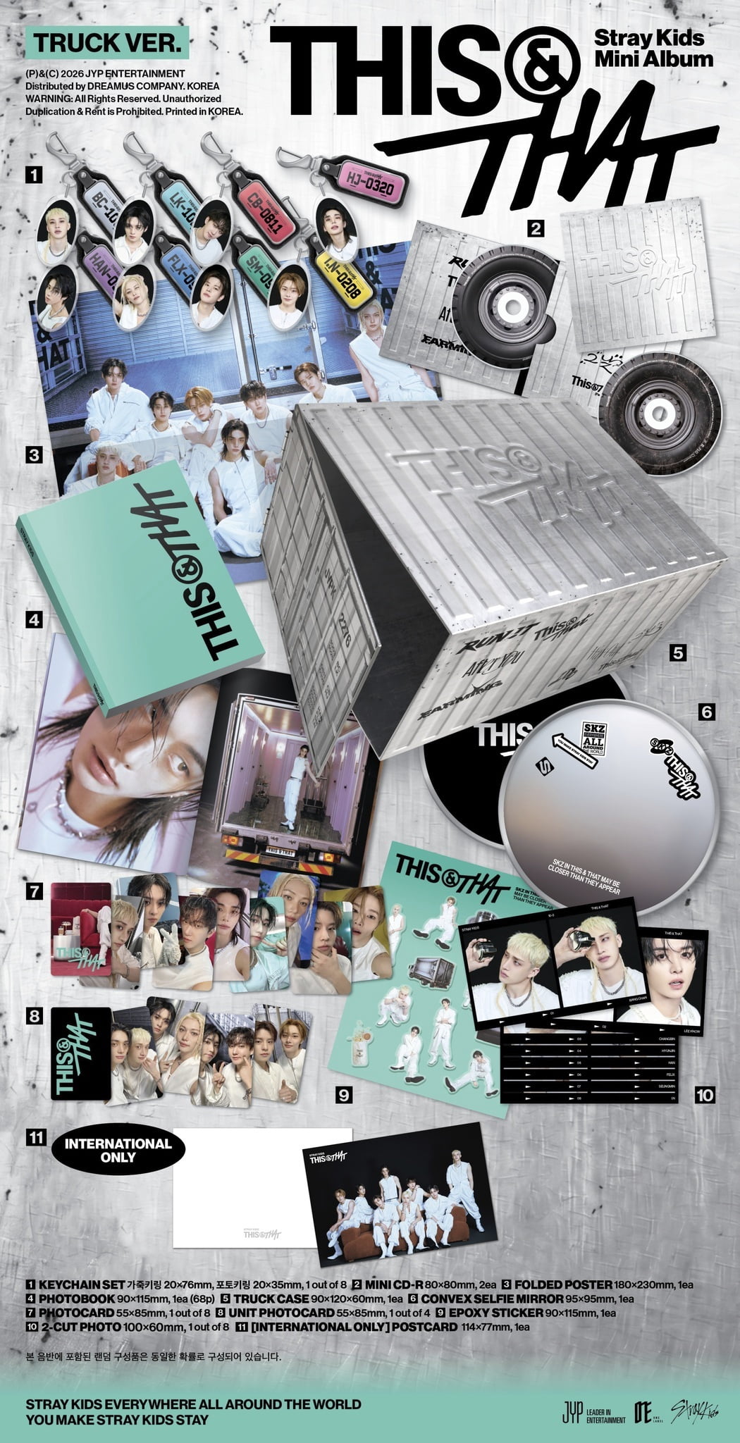 Stray Kids - THIS & THAT (Truck Ver.) - CD