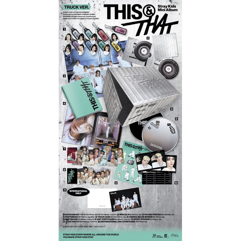 Stray Kids - THIS & THAT (Truck Ver.) - CD - Walmart.com